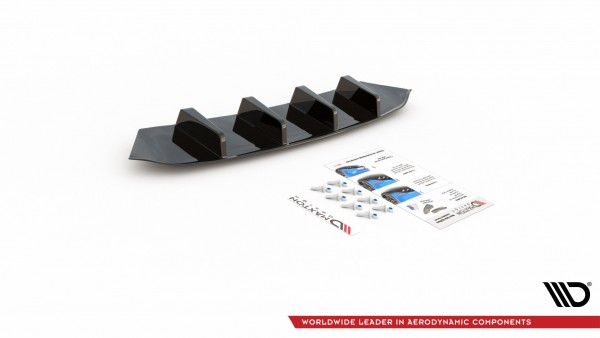 Diffusor Heck Ansatz für Mercedes-AMG GT 63 S 4-Door Coupe Aero schwarz Hochglanz