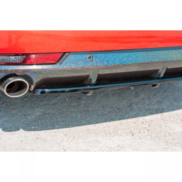 Heckdiffusor Peugeot 508 SW Mk2 schwarz Hochglanz