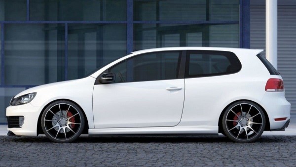 Seitenschweller Ansatz für VW GOLF 6 GTI 35TH / R20 Carbon Look