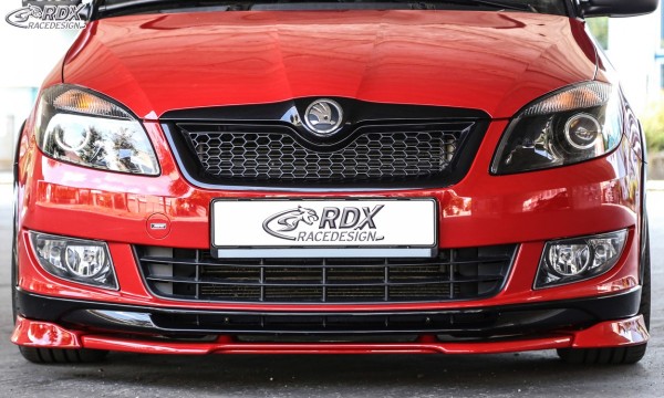 RDX Frontspoiler VARIO-X für SKODA Fabia 2 Typ 5J 2010+ Monte Carlo Frontlippe Front Ansatz Vorne Sp