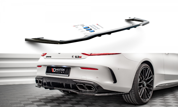 Mittlerer Diffusor Heck Ansatz DTM Look für Mercedes-AMG C 63 AMG Coupe AMG Aero Pack C205 Facelift
