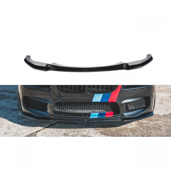 Front Ansatz V.2 für BMW M6 Gran Coupe / Coupe / Cabriolet F06 / F13 / F12 schwarz Hochglanz