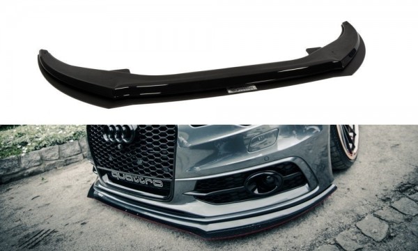 Racing Front Ansatz für AUDI A6 C7 S-LINE (2 SPLITTER = 1 SATZ)