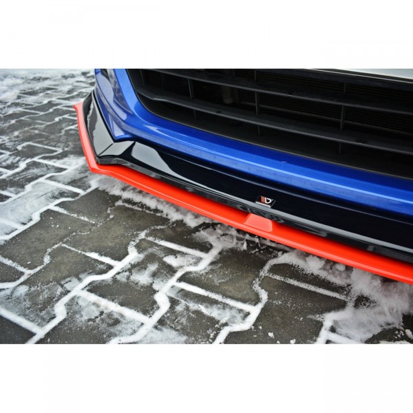 Front Ansatz passend für V.5 SUBARU BRZ FACELIFT schwarz Hochglanz