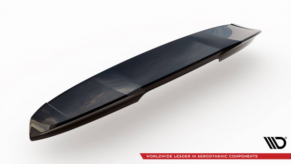 Spoiler CAP für 3D BMW 1er M-Paket / M140i / Standard F20 schwarz Hochglanz