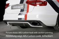 Rieger Heckeinsatz Audi A4 S4 (B8/B81) Diffusor Rieger Heckeinsatz Audi A4 S4 (B8/B81) Diffusor