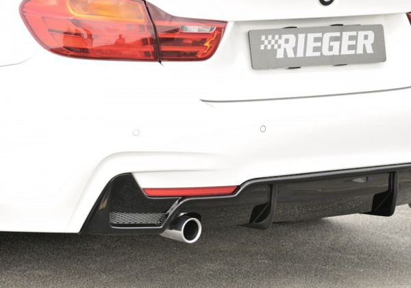 Rieger Heckeinsatz BMW 4er F36 (3C) Gran Coupé (5-tür.)