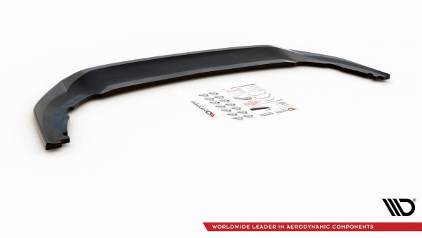 Front Ansatz V.3 für Volkswagen Golf 8 GTI Clubsport schwarz Hochglanz