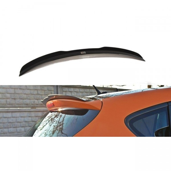 Spoiler CAP für SEAT LEON MK2 CUPRA / FR Facelift schwarz Hochglanz