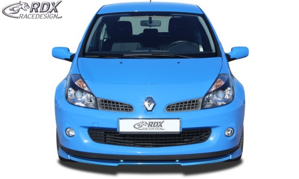 RDX Frontspoiler VARIO-X für RENAULT Clio 3 RS Phase 1 Frontlippe Front Ansatz Vorne Spoilerlippe