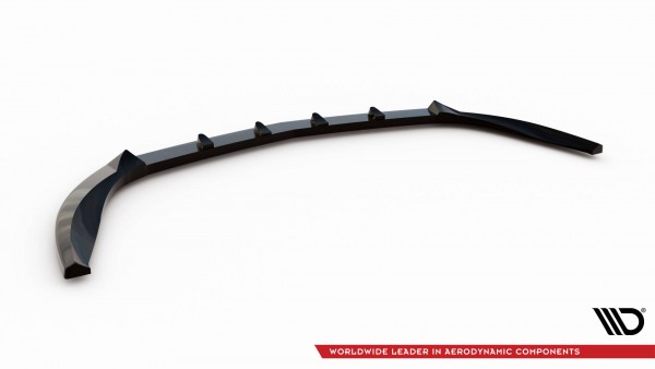 Front Ansatz für Mercedes-Benz B W246 schwarz Hochglanz
