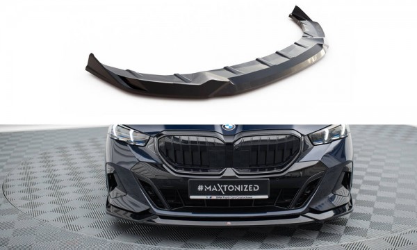 Front Ansatz V.2 für BMW 5er / i5 M-Paket G60 schwarz Hochglanz