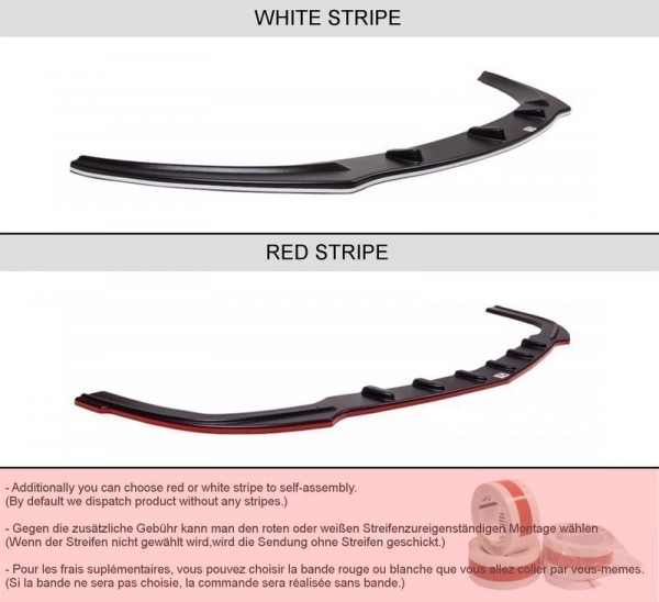 Frontstoßstange + Front Ansatz passend für passend für MERCEDES SLK R171 (SLK R172 AMG LOOK)
