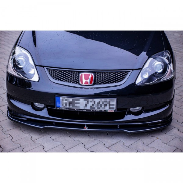 Front Ansatz V.1 für HONDA CIVIC EP3 (MK7) TYPE-R/S FACELIFT schwarz Hochglanz