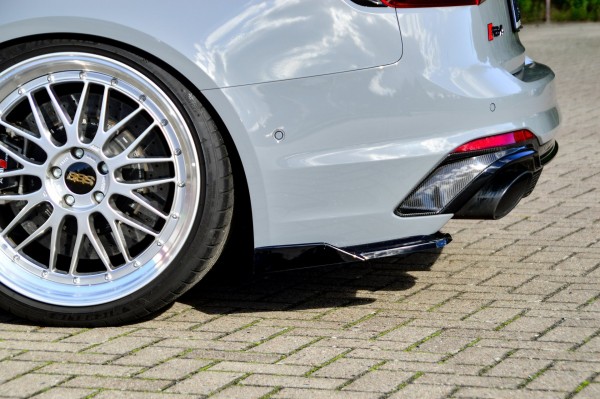 Heckansatz Seitenteile aus ABS mit seitlichem Wing