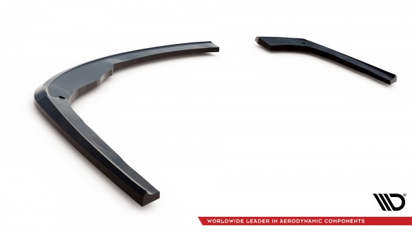 Heck Ansatz Flaps Diffusor für BMW 3er GT M-Paket F34 schwarz Hochglanz