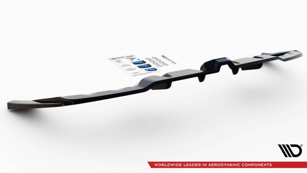 Mittlerer Diffusor Heck Ansatz DTM Look für Mercedes-AMG GLE Coupe C167 schwarz Hochglanz