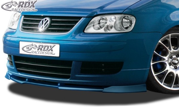 RDX Frontspoiler VARIO-X für VW Touran -2006 / Caddy Frontlippe Front Ansatz Vorne Spoilerlippe