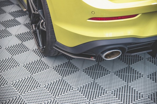Robuste Racing Heck Ansatz Flaps Diffusor für Volkswagen Golf 8 GTI Clubsport