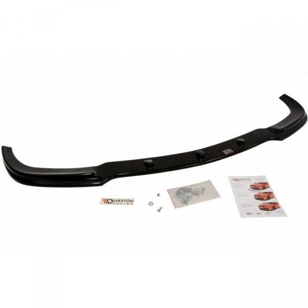 Front Ansatz für MERCEDES CLK W209 Facelift FÜR Serie schwarz Hochglanz