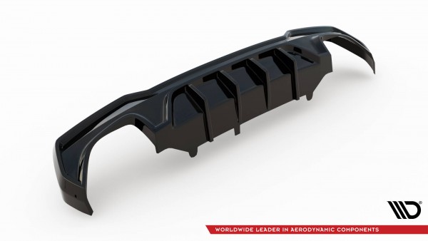 Diffusor Heck Ansatz für BMW M440i G22 / G23 / G22 Facelift / G23 Facelift