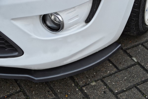CUP Frontspoilerlippe aus ABS hochglanz schwarz Ford Focus ST MK2, DA3, Facelift Bj.: 2007-2010 Für