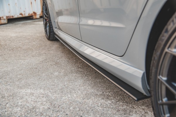 Robuste Racing Seitenschweller Ansatz für für Audi RS3 8V Sportback